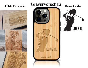 INDIVIDUEL iPhone 15 Pro Max bambou plastique